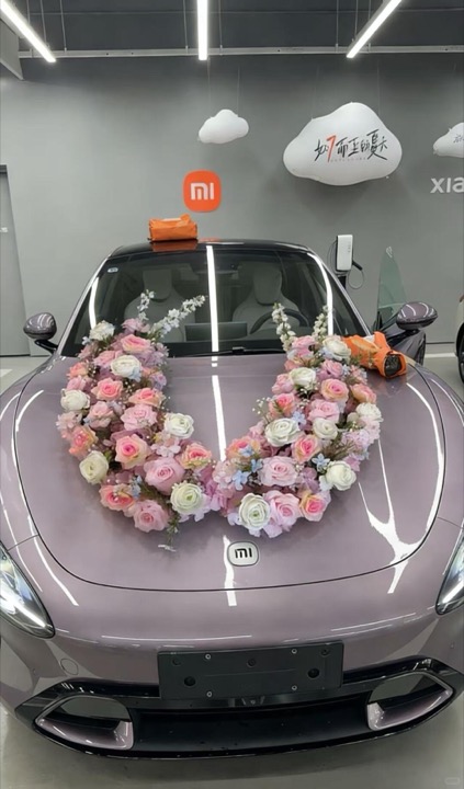 婚车头花15